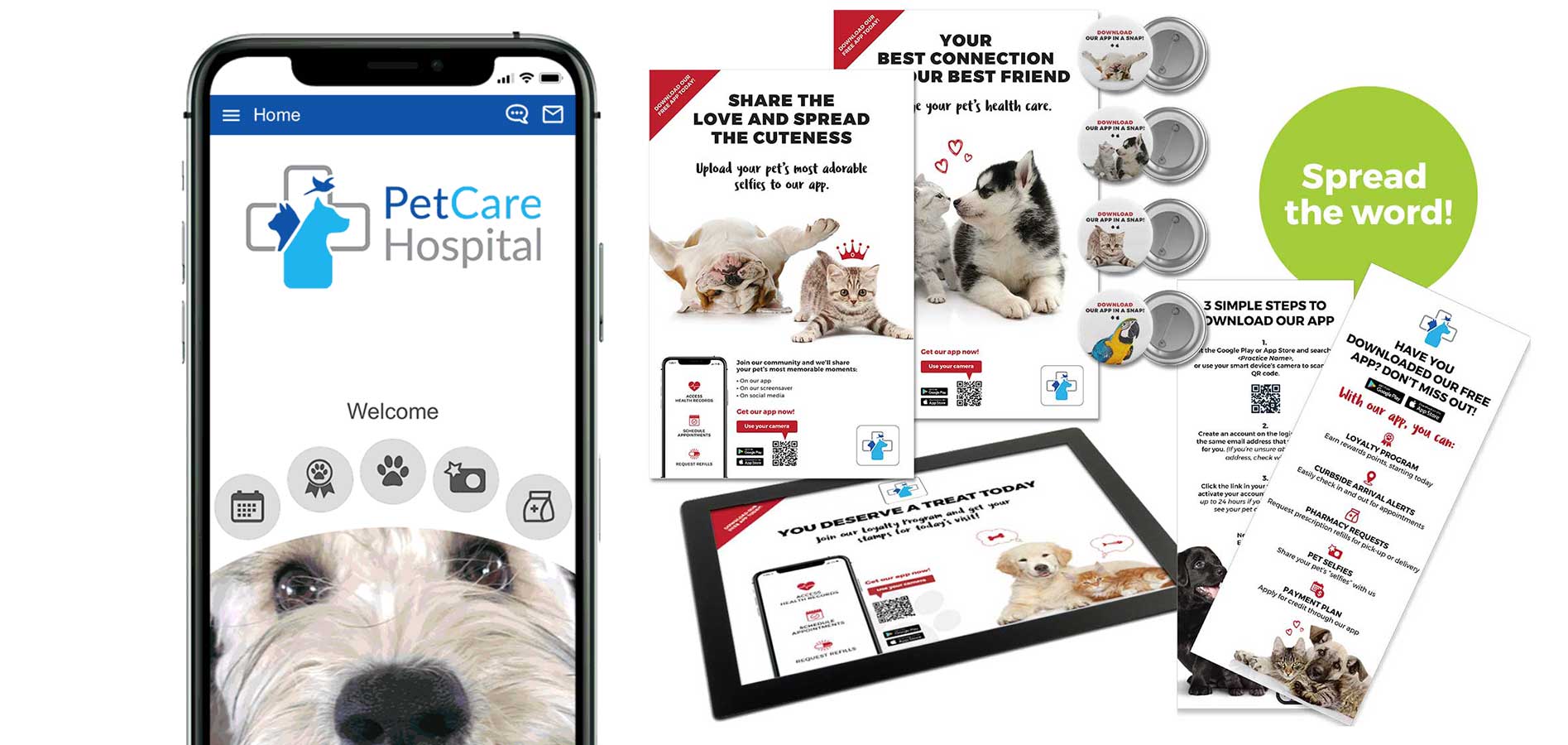 veterinary marketing materials